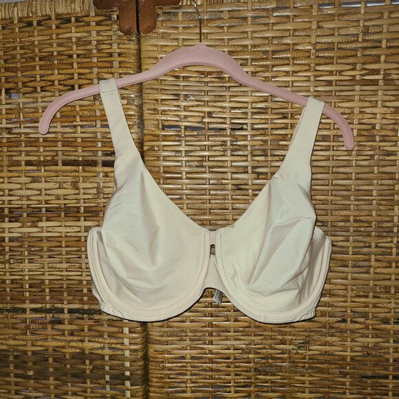 Wacoal Bra Womens 38DD Beige First Instinct Unlined Underwire 855280 - Picture 1 of 4